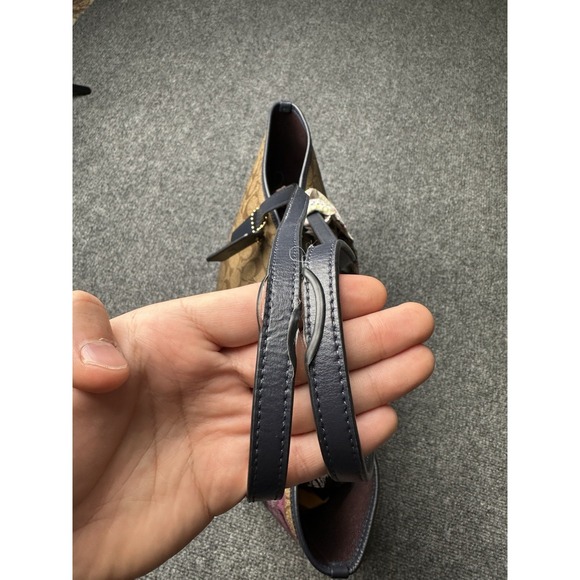 Women's Coach 5697 City Tote Signature Canvas Kaffe Fassett Floral Print - Picture 13 of 13